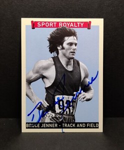 2008 Upper Deck Goudey Sport Royalty Autograph #GSR-JE BRUCE JENNER Auto