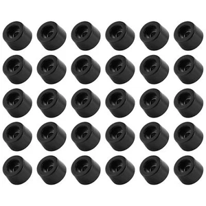 Black 13 mm x 7 mm 30 PCS C8N27086 - Imagen 1 de 7