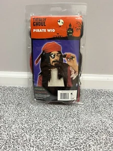 Peluca Disfraz Pirata Halloween Totally Ghoul Talla Única OS - Imagen 1 de 2