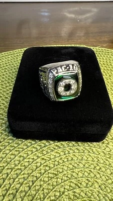 2007 Орегон NCAA чемпионов 10K белое золото баскетбол (BROOKS) чемпионат кольцо - Изображение 1 из 4