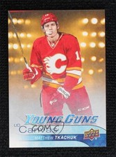 2016-17 Upper Deck UD Canvas Young Guns Matthew Tkachuk #C218 Rookie RC