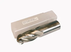 1" BALL NOSE END MILL MILLING CUTTER HIGH SPEED STEEL RDGTOOLS - Picture 1 of 1