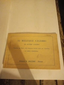30 Melodies World Famous Di Authors Classics 1975 EDIZIONI R. MAURRI - Picture 1 of 1