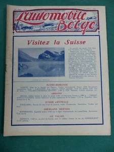 revue magazine / L ' automobile belge n° 9 du 10 mai 1925 - Imagen 1 de 5