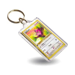 Pokemon Jigglypuff Juego de Cartas Coleccionables Inspirado Llavero/Llavero Estilo Clásico - Imagen 1 de 2