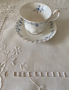 Royal Albert Tasse  Thé/ Café Modèle " Memory Lane " Blue England - Foto 1 di 14