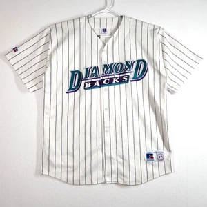 Vtg Arizona Diamondbacks Russell Athletic Baseball Jersey Mens XXL 90s Made USA - Picture 1 of 10