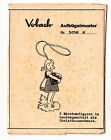 Vobach Aufbügelmuster Craft Sheets Laubsägeabeit Märchenfiguren Um 1940