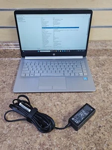 HP 14-CF2033WM Laptop 128GB 4GB RAM *Pre Owned* FREE SHIPPING - Picture 1 of 14