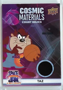 Tarjeta de reliquias de corte de materiales cósmicos heredados de Space Jam A #CMR-TS Taz - Imagen 1 de 2