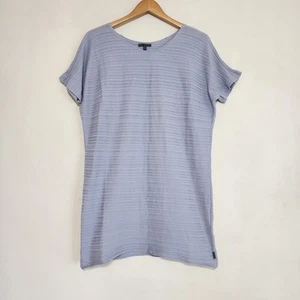 Oska Shirt Dress Light Ribbed Cotton Size 0 Lavender - Picture 1 of 10