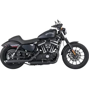 Silenciador Deslizable VH 3 pulgadas Twin Slash PCX Negro Harley Hierro 883 14-22 Foto 1 de 4