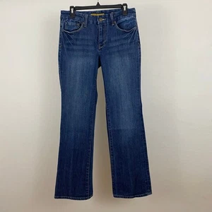 Seven 7 Women's Premium Denim Dark Wash Boot Cut Jeans - Size 6 - Picture 1 of 5