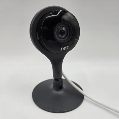 Google Nest Cam Indoor Security Camera A0005 1st Gen Tested Wired Pre-owned  - Image 1 of 4