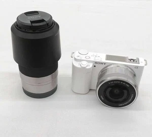 Mirrorless Double Zoom Kit Model ZV E10Y SONY - Picture 1 of 8
