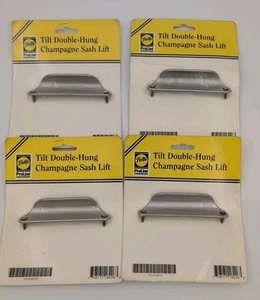 Pella ProLine Tilt Double-Hung Champagne Sash Lift Lot of 4 - Picture 1 of 5