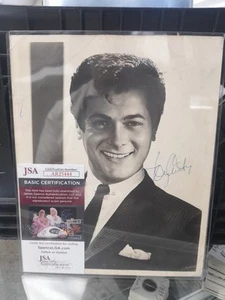 TONY CURTIS Hand Signed 8 X 10 " Photo Autograph JSA Cert - Picture 1 of 3