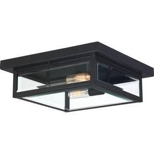 Westover 2-Light Outdoor Wall Lantern in Earth Black - Picture 1 of 2