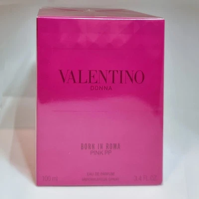 VALENTINO DONNA BORN IN ROMA PINK PP EDP 100ml/3.4oz DISCONTINUED SEALED & NEW - Image 1 of 2