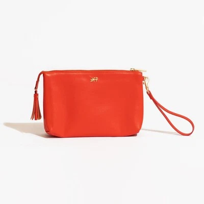 Freshly Picked Classic Zip Pouch Poppy Red - Image 1 of 4