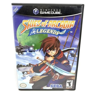 GameCube Skies of Arcadia Legends Nintendo Gamecube Sin Manual Foto 1 de 4