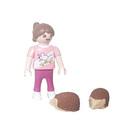 Playmobil Figuren |  Mädchen mit 2x Igel