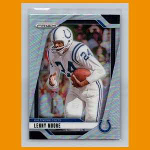 Fútbol americano Lenny Moore #296 2024 2024 Panini Prizm Prizms Silver Baltimore Colts - Imagen 1 de 3