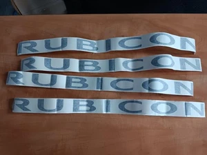 2 SETS JEEP RUBICON STICKERS - Imagen 1 de 2