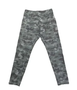 Leggings de entrenamiento Tek Gear para mujer talla L verde camuflaje ropa deportiva bolsillos - Imagen 1 de 9