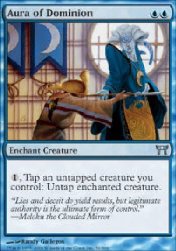 AURA OF DOMINION Champions of Kamigawa MTG Magic the Gathering Cards DJMagic - Image 1 of 1