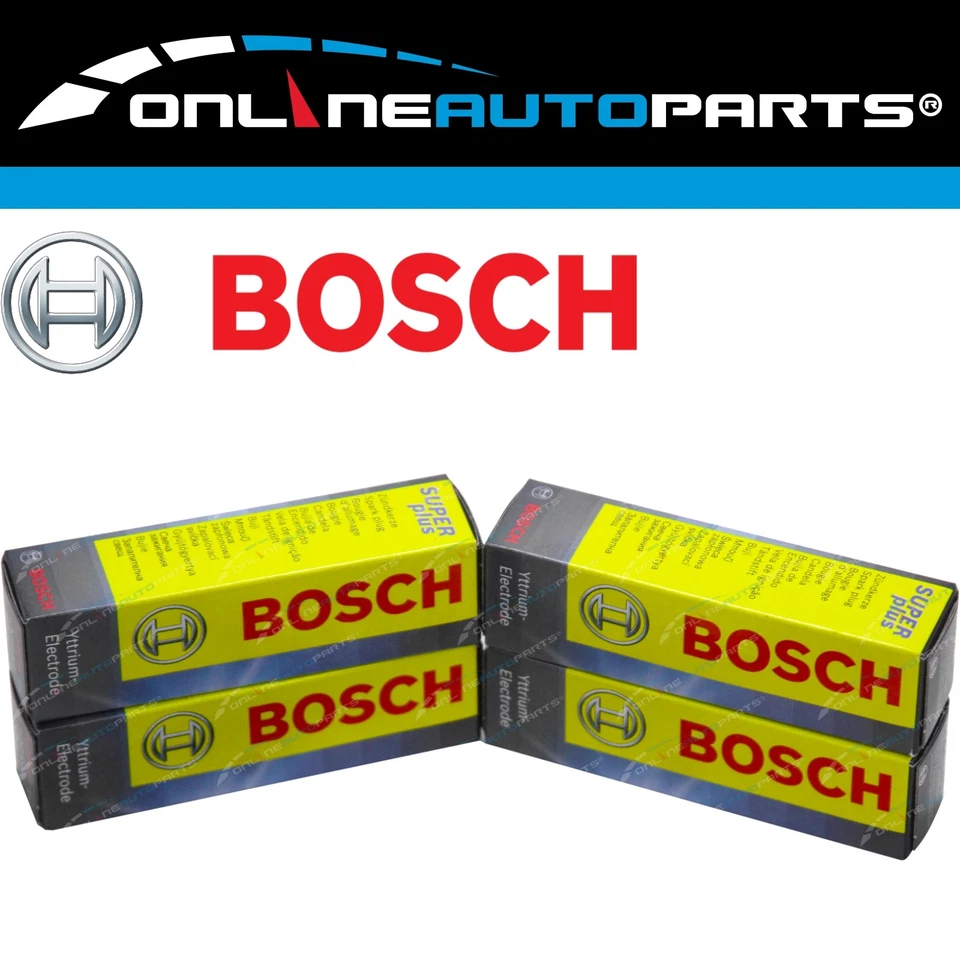 Bosch Spark Plug Set for Holden Astra TS 1.8L X18XE1 Z18XE 1998~2005 4cyl - Image 1 of 1