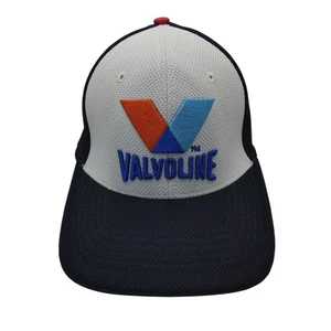 Valvoline Fitted Cap Adult Size OSFM Navy Blue/ White Poly-Mesh Embroidered Logo - Bild 1 von 11