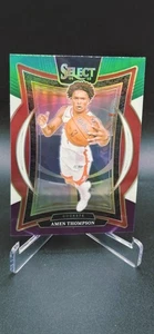 2024-25 Panini Select - Concourse Amen Thompson #59 Green White Purple Prizm - Picture 1 of 2