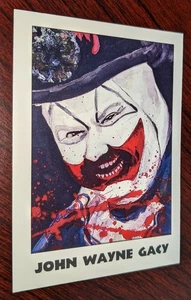 1992 Eclipse True Crime Serienmörder John Wayne Gacy Karte & Charles Manson Karte - Bild 1 von 8