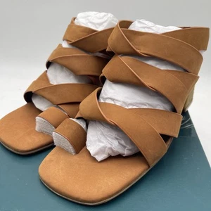 Sandalias con tiras Harley de gamuza de trigo oscuro 11M aerosoles para mujer - Imagen 1 de 12