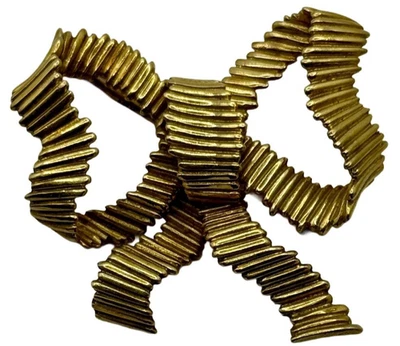 Broche Cinta Oro Amarillo 18K Tiffany & Co. De Colección, 12,3 g, Años 90, Auténtico. Foto 1 de 4