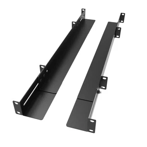 1U 19 pollici Server Rack Rails -15-24 pollici Profondità Regolabile per Universale 4-Post... - Foto 1 di 5