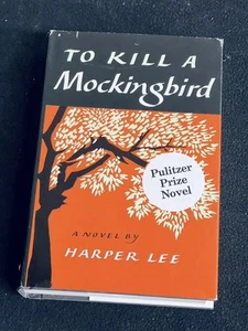 Harper Lee TO KILL A MOCKINGBIRD HC/DJ LARGE PRINT HOME LIBRARY EDITION - Picture 1 of 7
