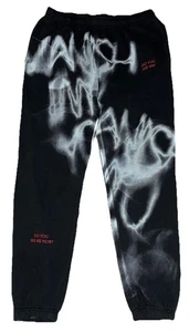 Lady Gaga Sweatpants XXL Black Vanish Into You The Mayhem Ball Tour Merch NEW - Picture 1 of 10