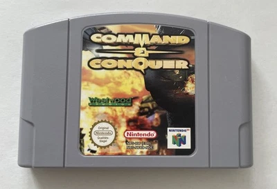 N64 Spiel • Command & Conquer • Nur Modul • Nintendo 64 #M5 - Bild 1 von 2
