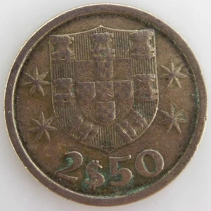 2.5 Escudos - Copper-Nickel - VF - 1971 - Portugal - Coin [EN] - Picture 1 of 3