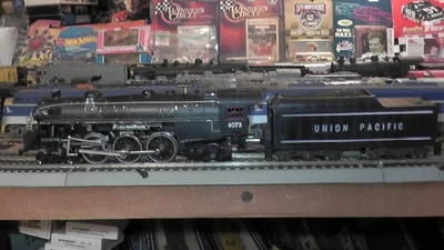 runs okay ho tyco mantua 4-6-2 union pacific diecast locomotive plastic tender - Image 1 of 4