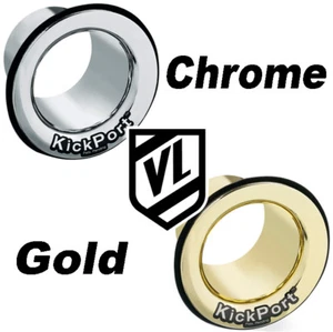 KickPort Bass Drum Hole Sound Enhancer CHROM oder GOLD - Bild 1 von 1