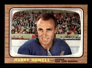 1966-67 Topps # 91 Harry Howell 26883 - Imagen 1 de 2