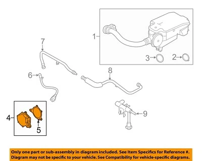 Ford OEM 17-22 F-250 Super Duty Componentes de Emissão-Bomba de Vácuo HC3Z2A451A - Imagem 1 de 2