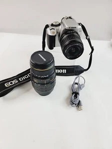 Canon EOS Digital Rebel XTi DS126151 Camera 2 Lenses 18-55mm 70-300mm Accessorys - Picture 1 of 24