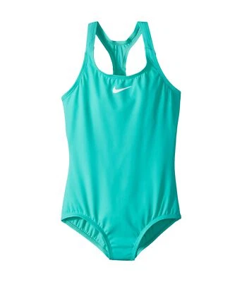 耐克儿童 144228 纯色赛车运动单件彩色 Menta 尺码 14 — 第 1/2 张图片