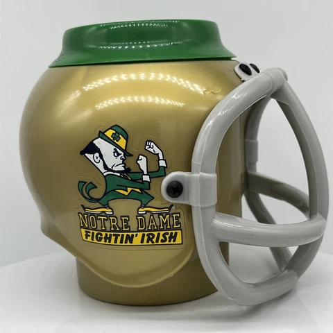 1992 Notre Dame Fighting Irish Helmet Insulated Team Mug Cup Office Supplies Cover