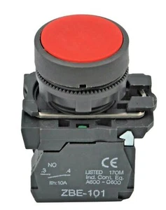 Panel Mount Switch Generic- Red XB5AA45 - Picture 1 of 8