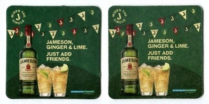 JAMESON IRISCHER WHISKEY ÉIRE MATTE UNTERSETZER SOUS-BOCK - Bild 1 von 3